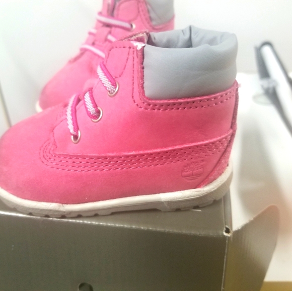 baby girl pink timberland boots